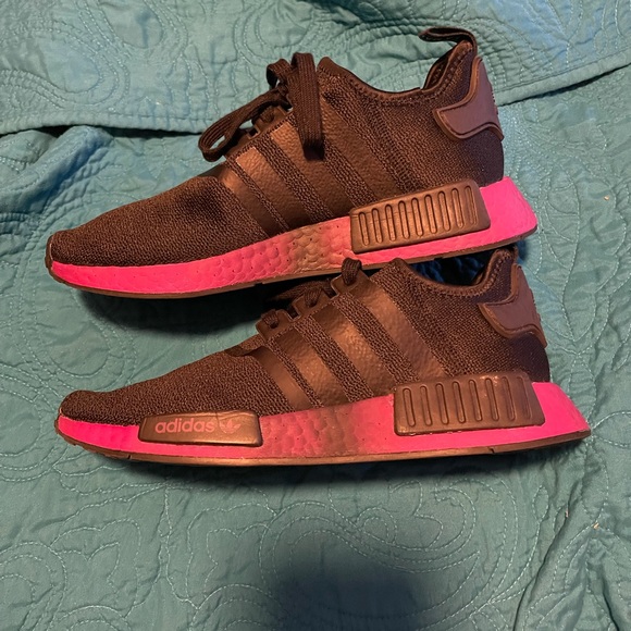 adidas Shoes - Adidas NMD R1 Black and Berry women’s size 9 NWOT